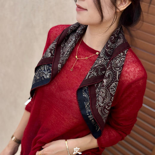 【特价不退不换】良木礼长袖羊毛上衣（Q259134） 商品图7