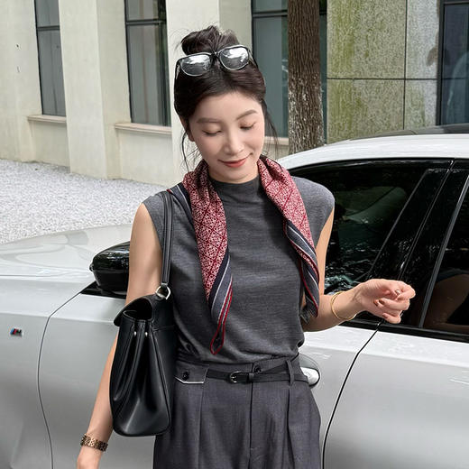 【预售7天】良木礼羊毛背心（小太阳）（Q2592464） 商品图1