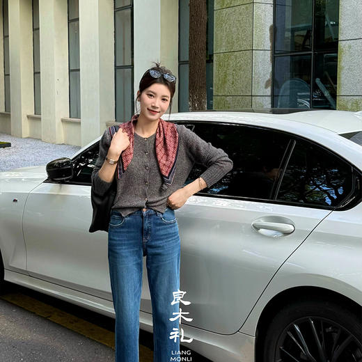 【特价不退不换】良木礼法棍牛仔裤（8343） 商品图8