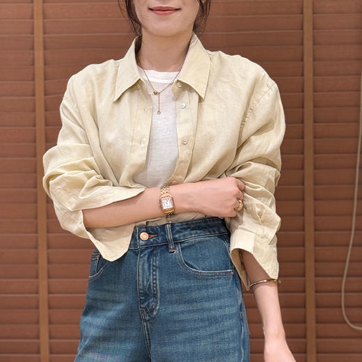 【特价不退不换】【预售7天】良木礼苎麻衬衫（Q258491F） 商品图6