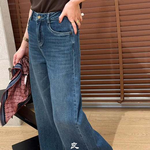 【预售7天】良木礼直筒牛仔裤（大长腿）（Q2584242） 商品图1