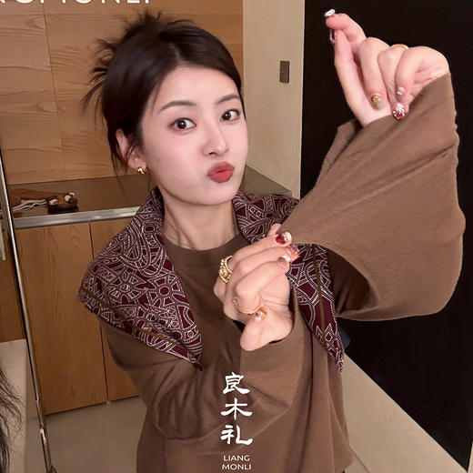 【预售7天】良木礼羊毛打底衫（444）（Q2592668） 商品图1