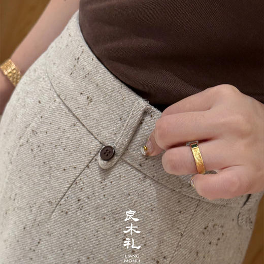 【不退不换】良木礼开叉半裙（腰带）（Q2592487） 商品图2