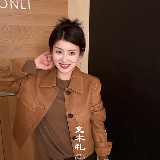 【部分现货】良木礼绵羊皮外套（Q2593705） 商品图5