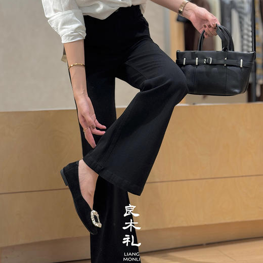 【特价不退不换】良木礼微喇牛仔裤（Q258342） 商品图0