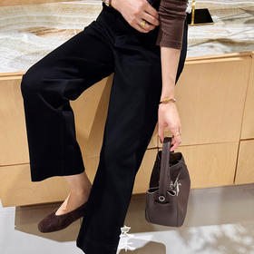 良木礼九分直筒裤(Q258347)