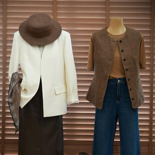 【不退不换】良木礼亚麻马甲(Q2592845) 商品图1