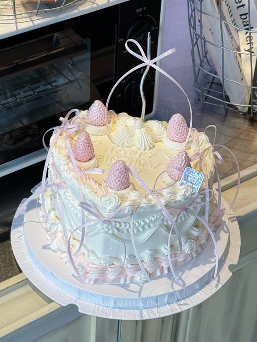 芭蕾少女草莓Tablecake·奶油蛋糕 商品图2