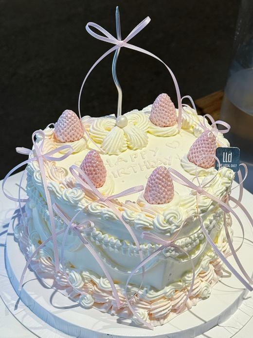 芭蕾少女草莓Tablecake·奶油蛋糕 商品图0