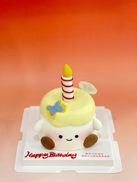 蜡烛jelly cat蛋糕