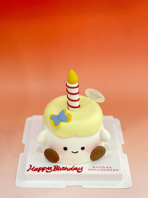 蜡烛jelly cat蛋糕 商品图0