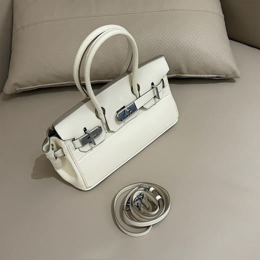 【预售7天，不退不换】良木礼铂金荔枝纹包（Q2592651） 商品图1