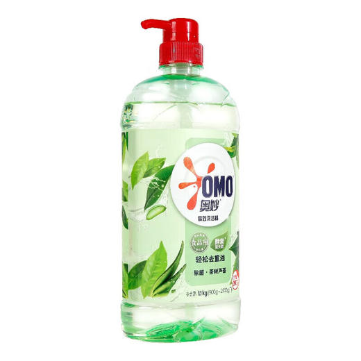 [七彩鲜生]奥妙洗洁精茶树除菌柠檬香精茶香1.1kg（多款）【俊发城次日自提】 商品图6