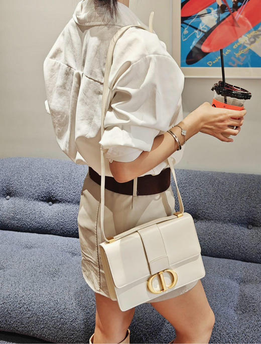 dior 蒙田 中号 米白 box牛皮 商品图2