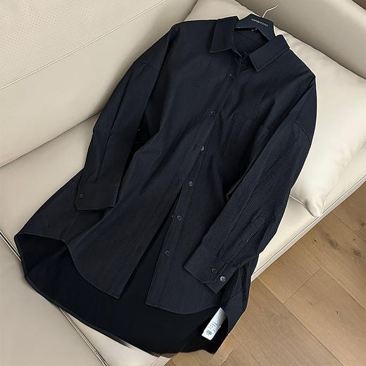 【预售7天】良木礼翻领休闲衬衫（Q2592248） 商品图0