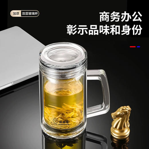 诺森发办公玻璃杯NSF-0808 420ml 商品图4