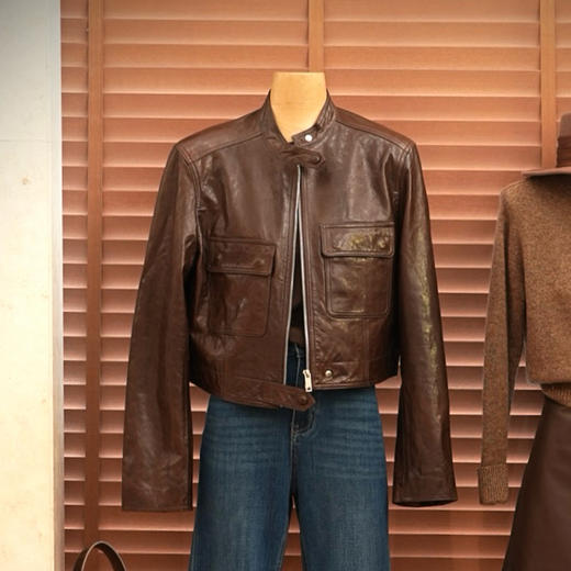 【部分现货】良木礼绵羊皮皮衣（13157） 商品图1