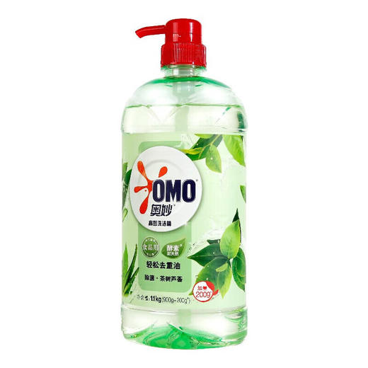 [七彩鲜生]奥妙洗洁精茶树除菌柠檬香精茶香1.1kg（多款）【俊发城次日自提】 商品图7