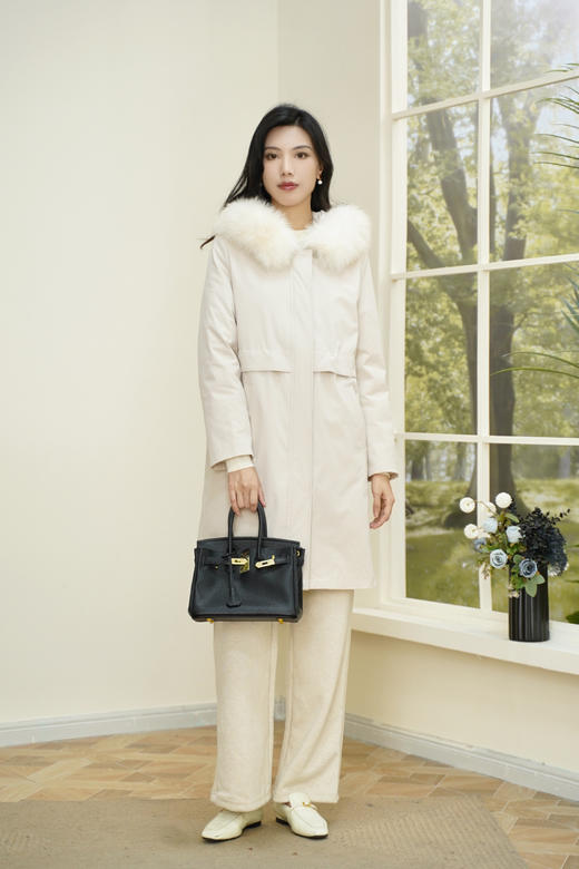 M1 臣禾【醋酸直筒裤】胖瘦可穿休闲裤【一触即暖】JZ244060158  商品图5