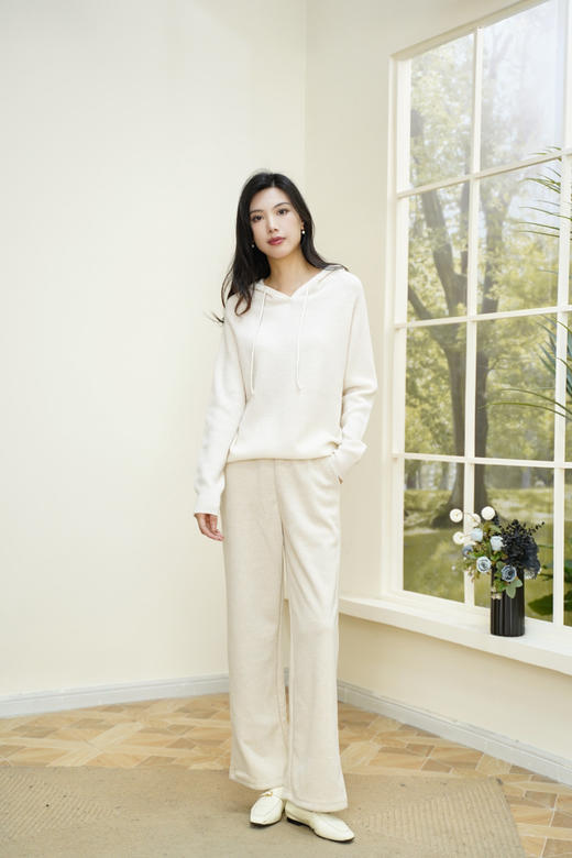 M1 臣禾【醋酸直筒裤】胖瘦可穿休闲裤【一触即暖】JZ244060158  商品图12