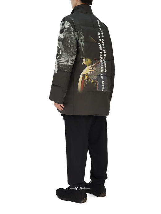 Yohji Yamamoto | 印花秀款棉服夹克 商品图5