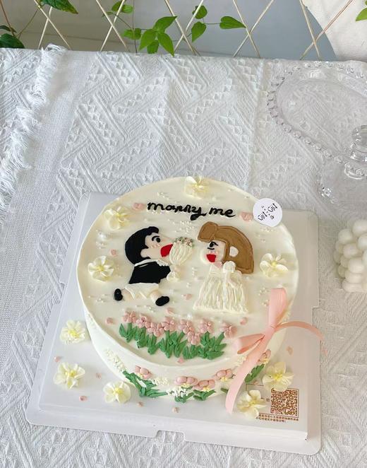 手绘蛋糕（下单现做，根据排单5-6小时左右） 商品图0