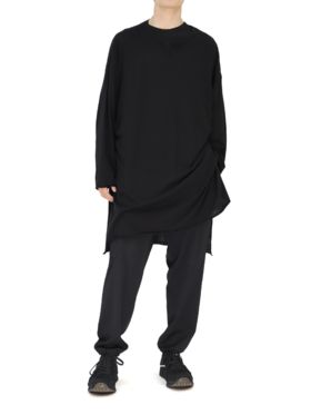 Yohji Yamamoto | 大圆领长袖T恤