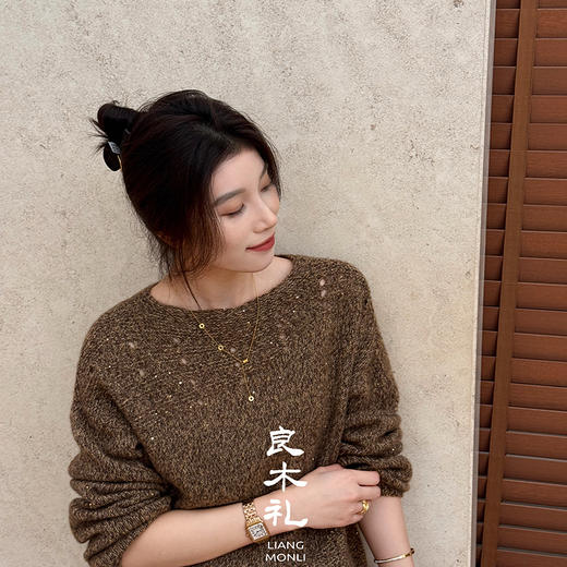 【预售7天】良木礼山羊绒上衣（Q2584573） 商品图4