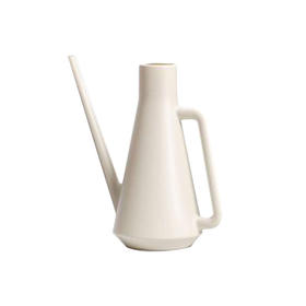 捷克进口Plastia长嘴浇水壶 象牙白色 Pierre 1.8L