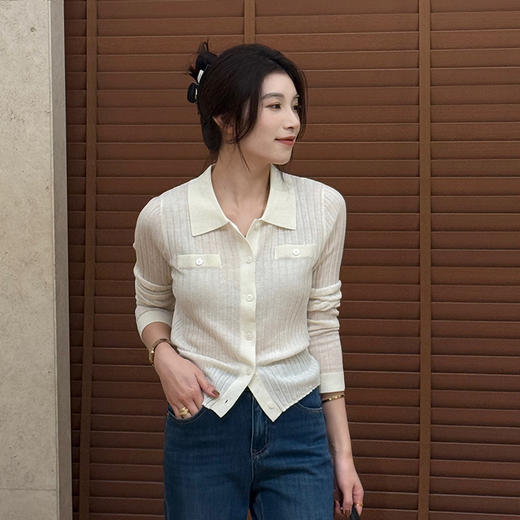 【特价不退不换】【预售7天】良木礼羊毛开衫（Q258465） 商品图0