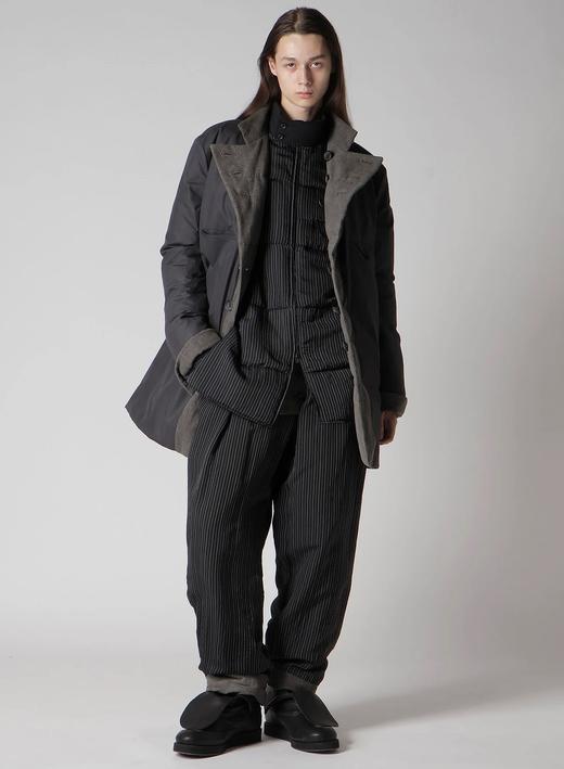 Yohji Yamamoto | 秀款棉麻双面穿夹棉裤 商品图6