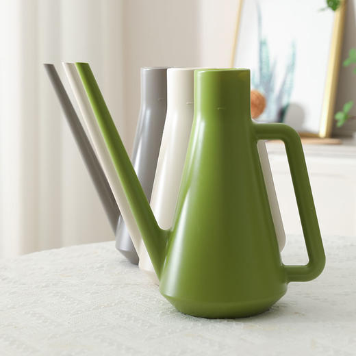 捷克进口Plastia长嘴浇水壶 灰色 Pierre 1.8L 商品图1