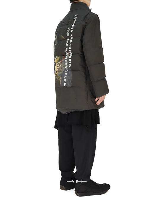 Yohji Yamamoto | 印花秀款棉服夹克 商品图3