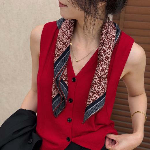 【特价不退不换】良木礼扬子纱羊毛背心（Q8190） 商品图5