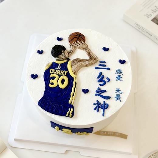 三分之神 篮球手绘蛋糕 商品图0