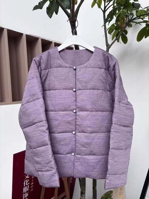 【抖音专属】棉服(23802519L-紫府) 商品图1