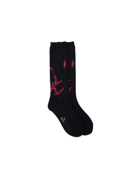 Angel Design High Socks-Black 商品图0