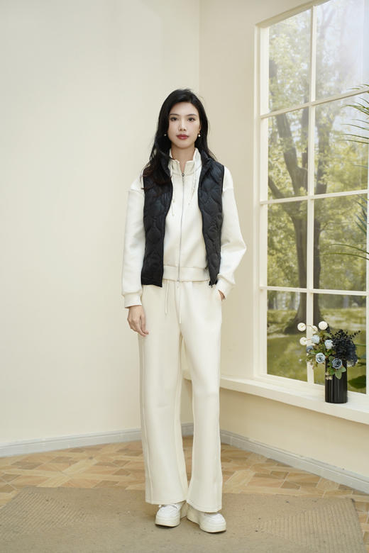 现货不补 臣禾	【空气棉套装】 立翻领休闲卫衣休闲裤	JZ251010415 卡码拍小 商品图11