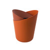 日本进口I’md花朵垃圾桶6L 橘色 商品缩略图0