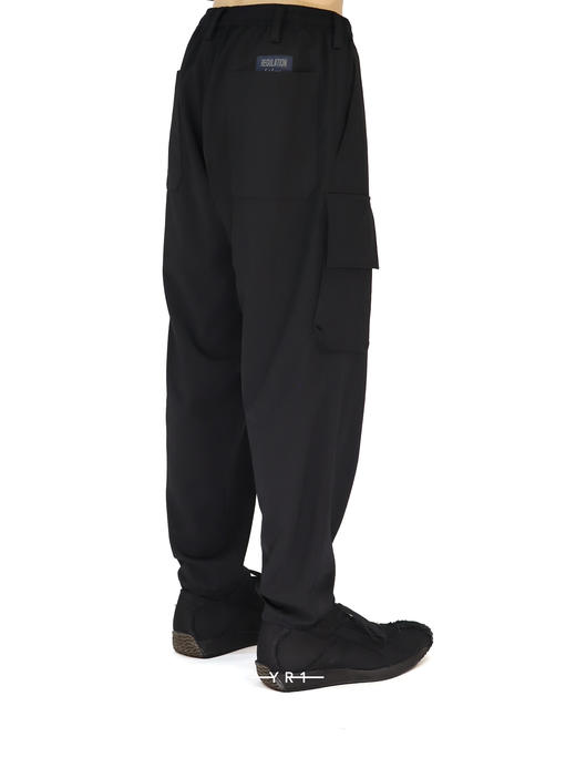 Yohji Yomamoto | 华达呢翻盖口袋长裤 商品图2