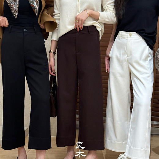 【特价不退不换】【现货】良木礼绵羊毛西裤(Q258448改Q2584500) 商品图6