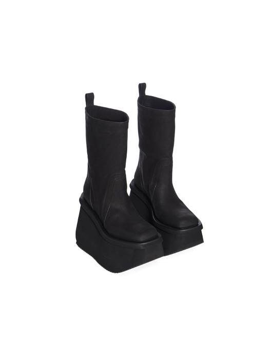 Rick Owens | 秀款工厂厚底皮靴CONCORDIANS 商品图5