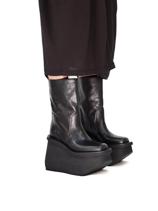 Rick Owens | 秀款工厂厚底皮靴CONCORDIANS 商品图2