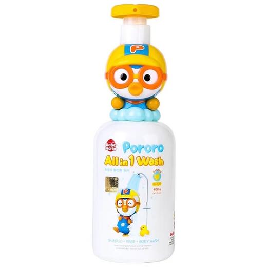 啵乐乐3in1洗发护发沐浴露香蕉味400g뽀로로 올인원 샴푸린스바디워시 바나나향 商品图0