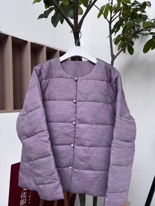 【抖音专属】棉服(23802519L-紫府) 商品图0