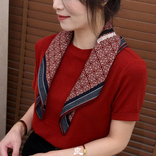 【预售7天】良木礼天丝羊毛T恤(258392F) 商品图2