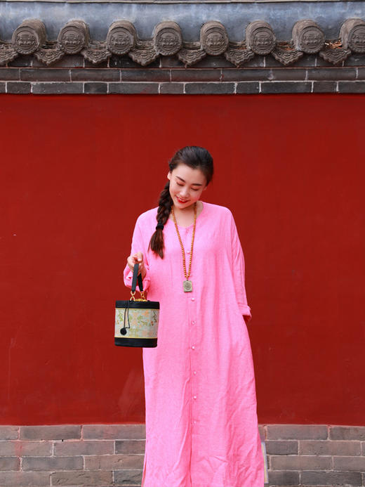 【抖音专属】衬衫裙·渥赭（24807881-渥赭） 商品图3