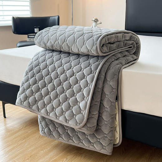 自然醒德芙绒抗菌保暖床垫LN 商品图10