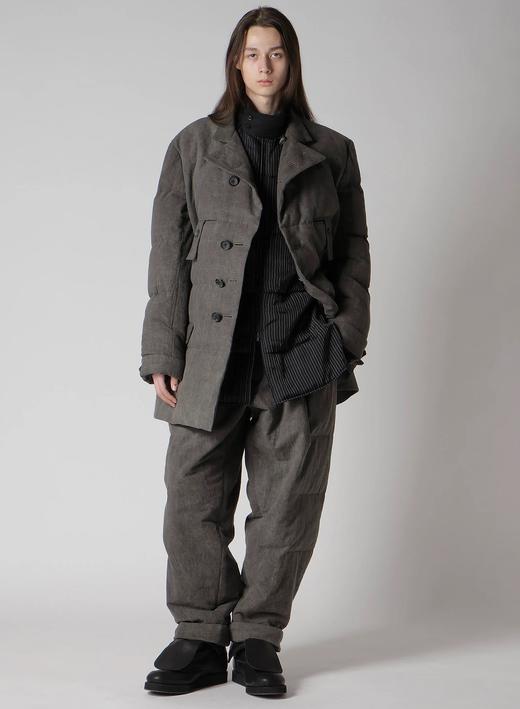 Yohji Yamamoto | 秀款棉麻夹棉双面穿夹克 商品图1