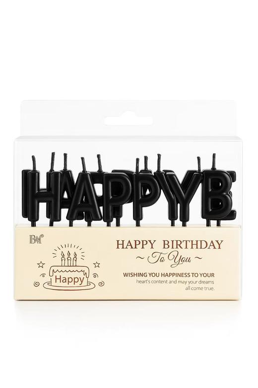 HAPPY 彩色蜡烛 商品图3